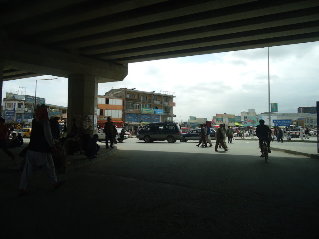 Overpass in Kabul, Afghanistan