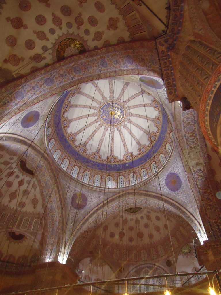 Blue Mosque Ceiling