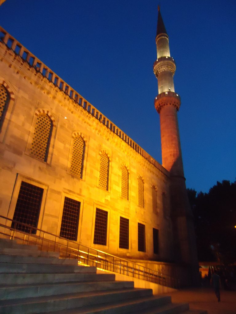 Entrance to the Blue Mosque Istanbul