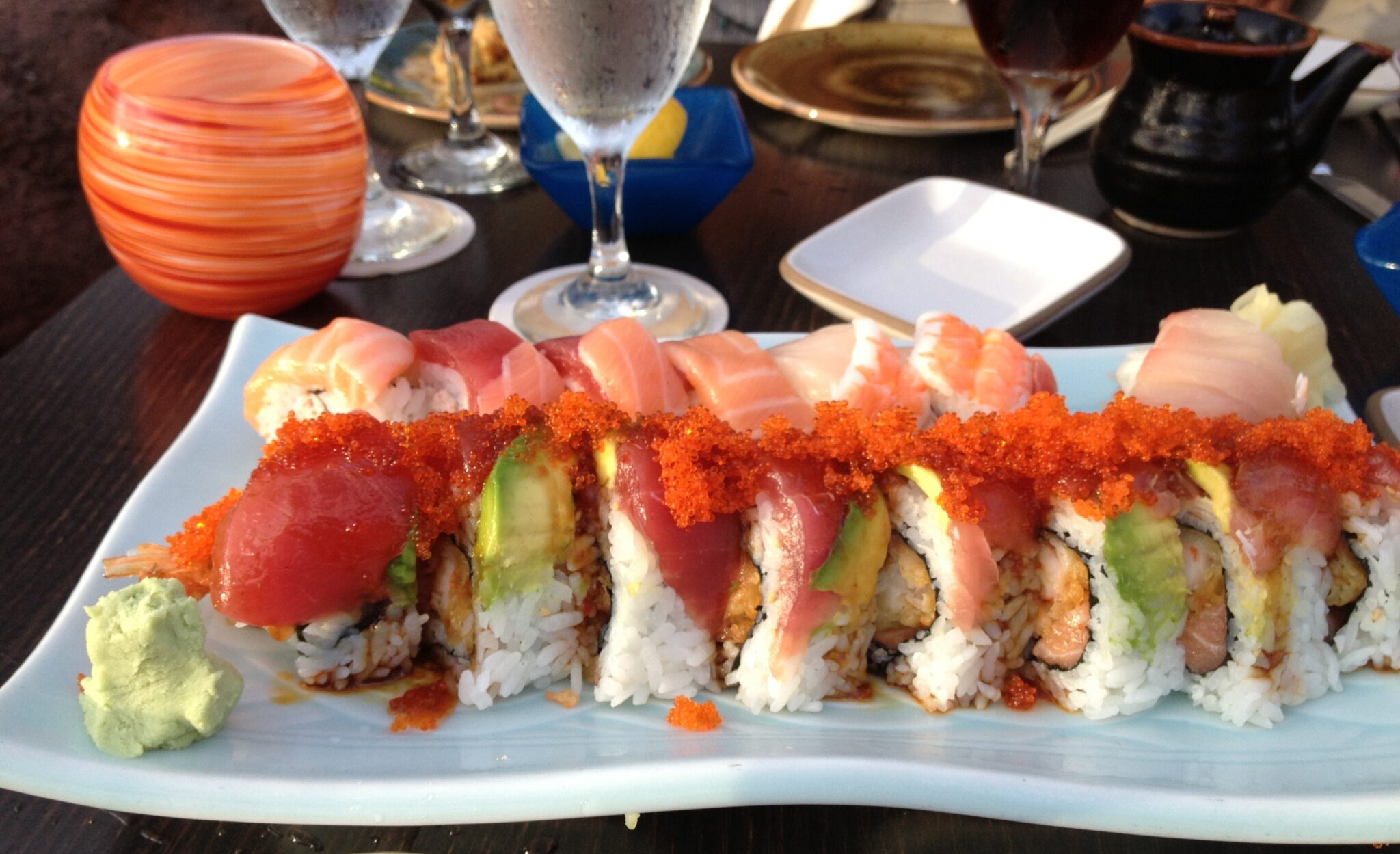 Blackened Ahi roll at Japengo Hyatt Regency Maui