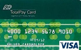 ADP TotalPay card