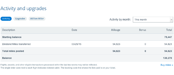 US Airways American miles merging