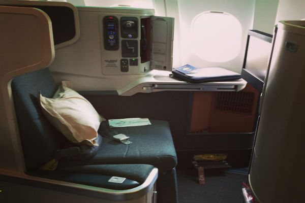 Cathay Pacific Business Class