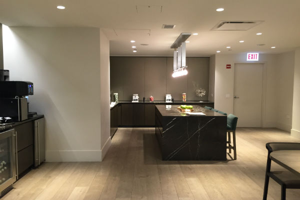 The Corner snack area at Hyatt Centric Chicago Loop