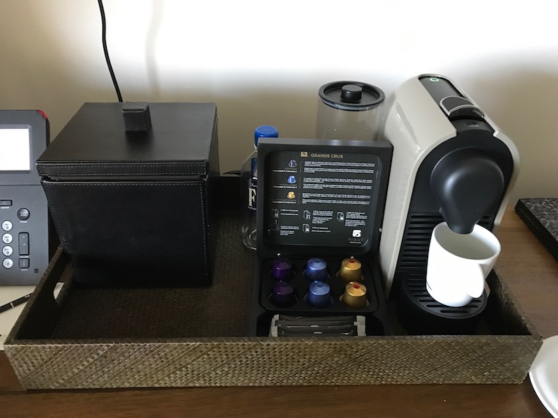 Nizuc Cancun Nespresso machine