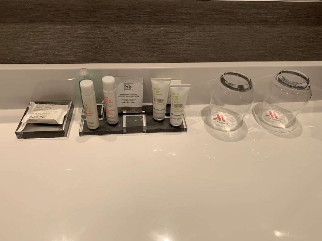 Marriott Toronto Markham bath products