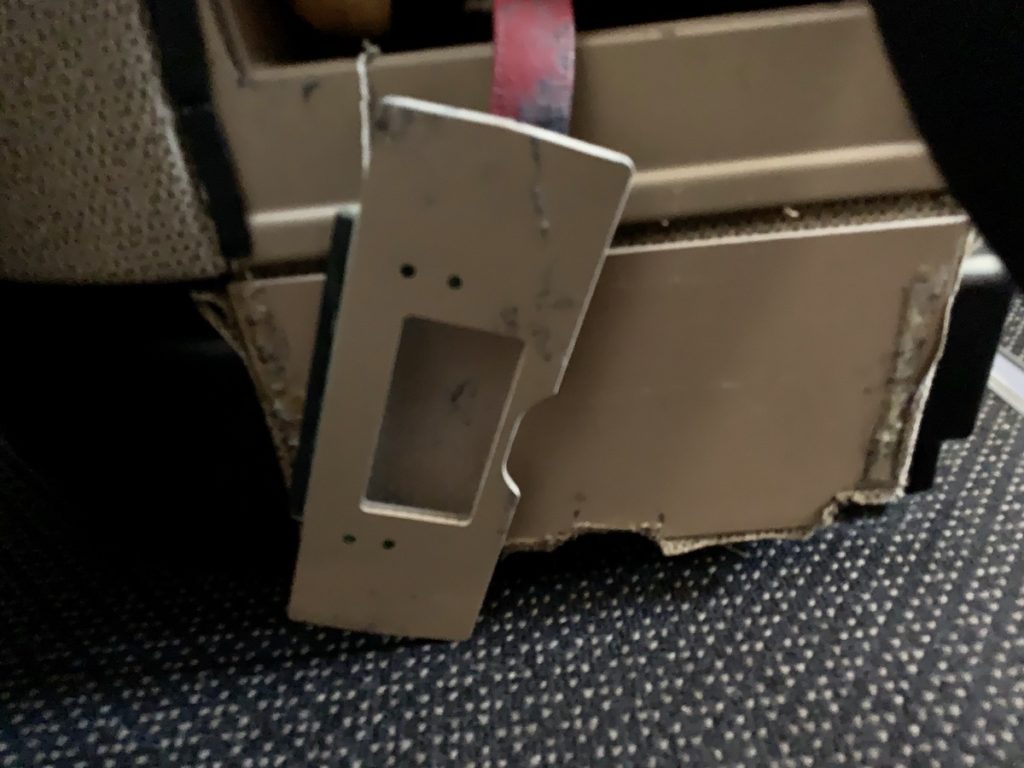 Etihad business class broken seat dreamliner