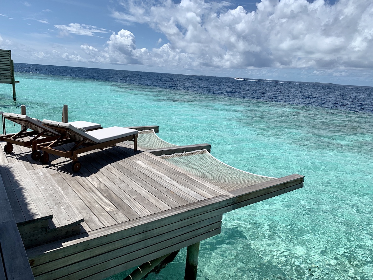 Waldorf Astoria Maldives hammock floors