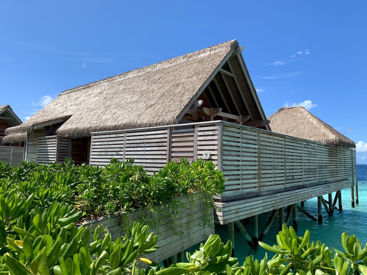 Waldorf Astoria Maldives overwater villa 721