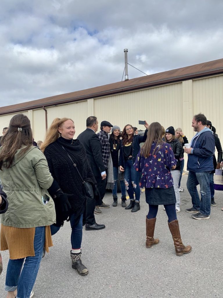 Scott Patterson meeting fans at the Gilmore Girls Fan Festival