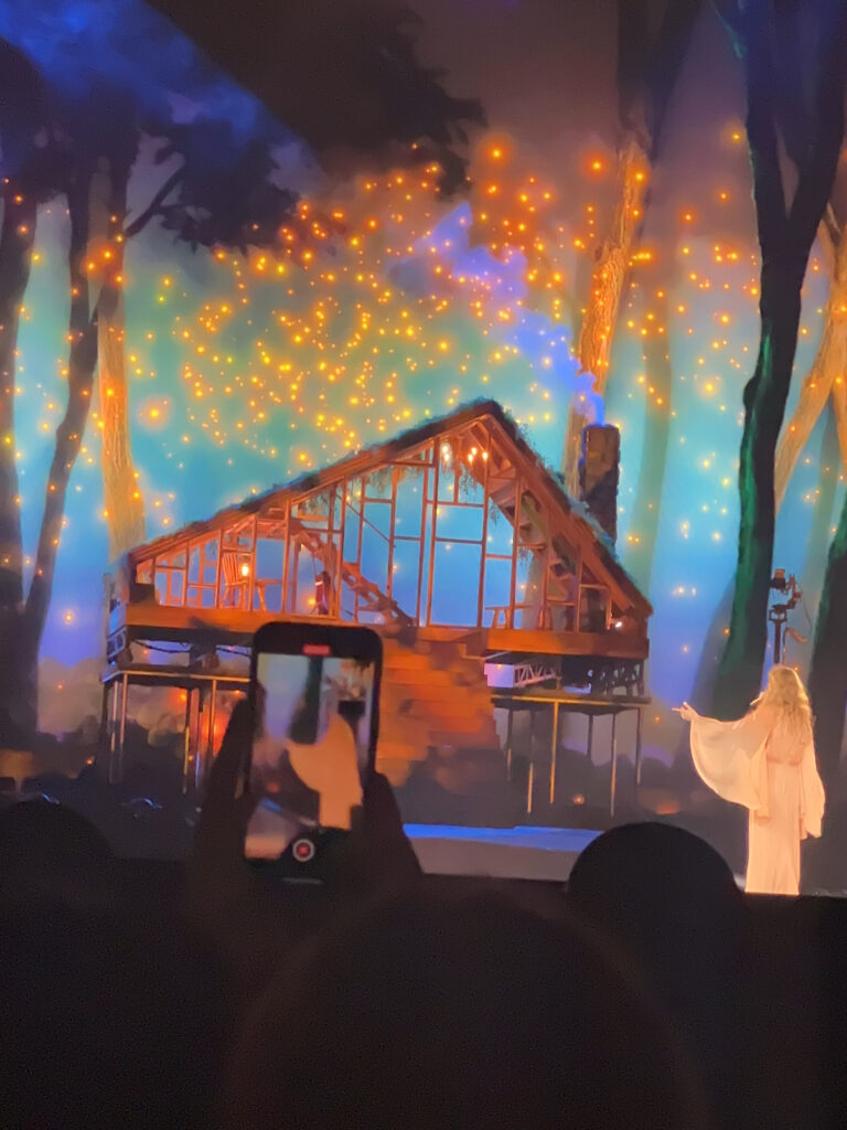 Folklore cabin at the Eras Tour Singapore