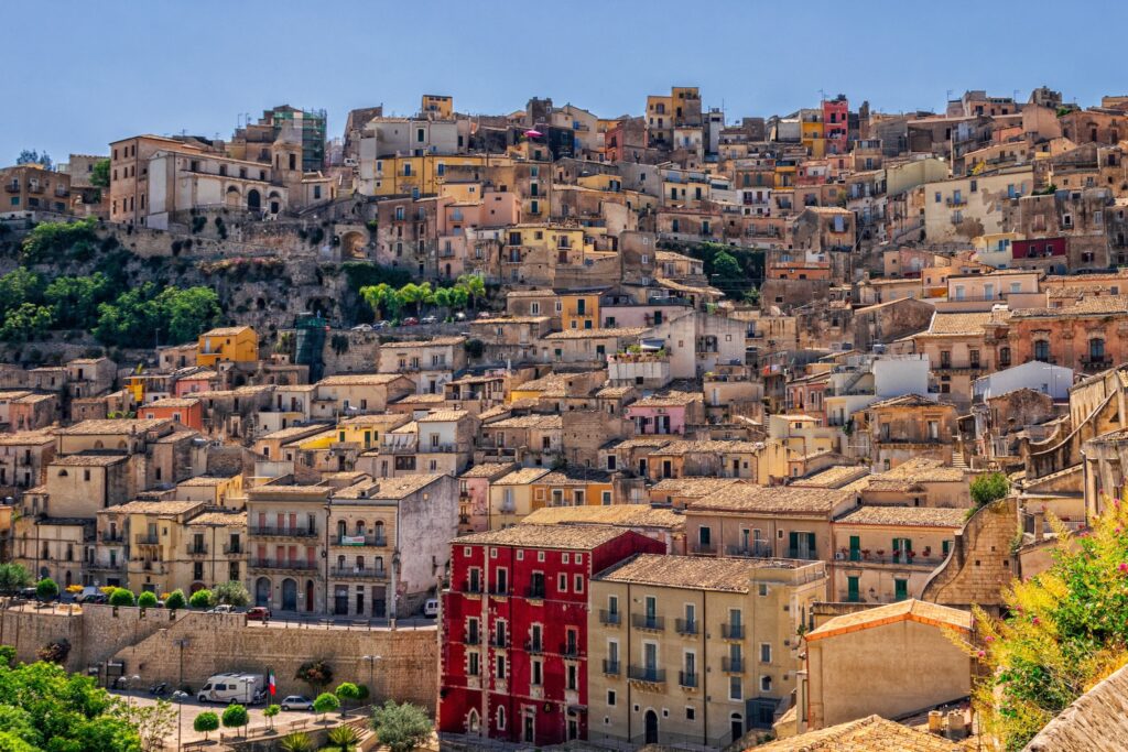 Many  homes in Italy are located in Sicily