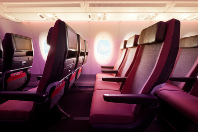 Virgin Atlantic economy class A350