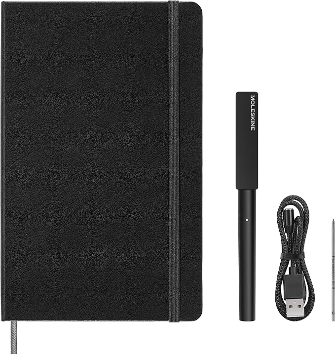 Moleskine smart writing set notebook and pen