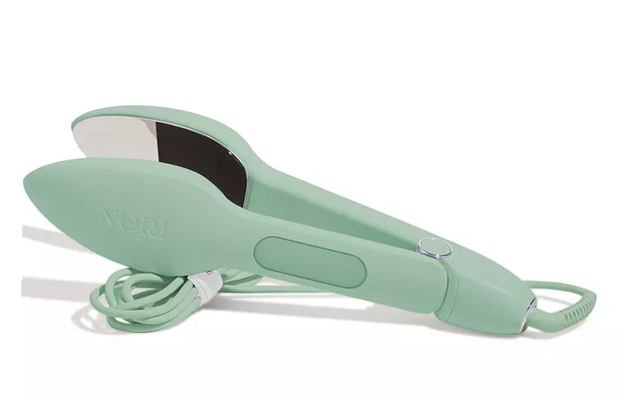 The Nori Press Steam Iron in green