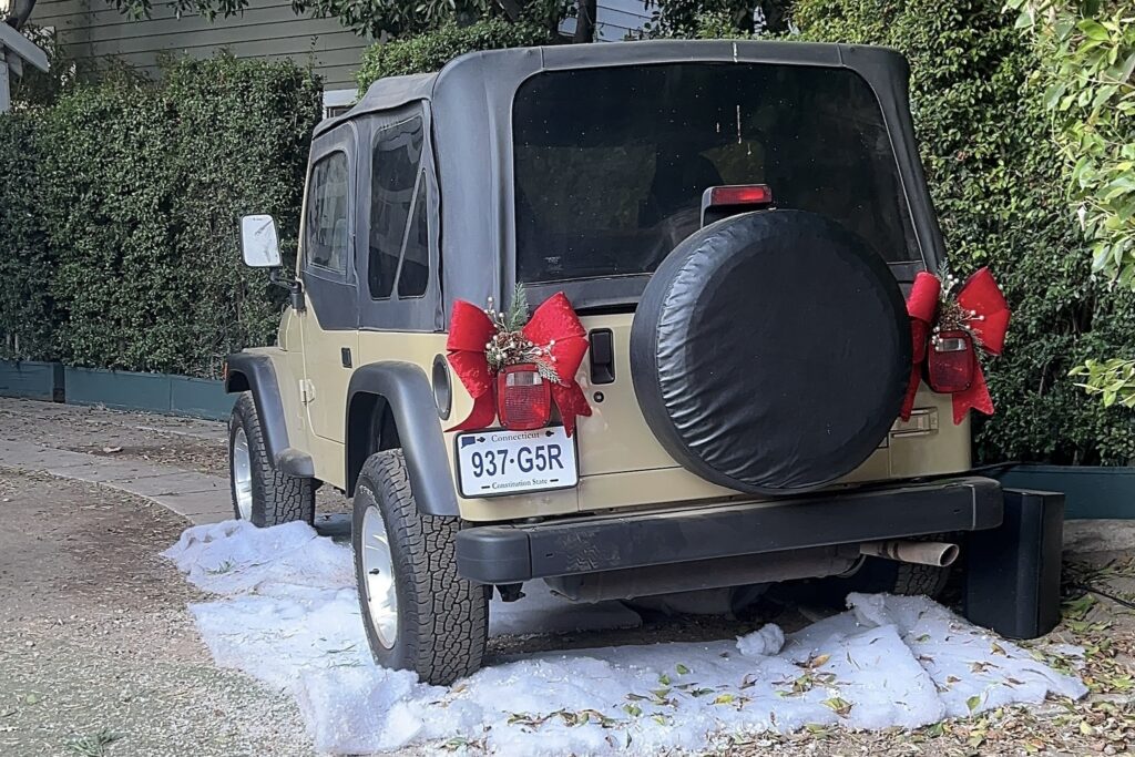 Lorelai Gilmore's Jeep at Warner Bros studios