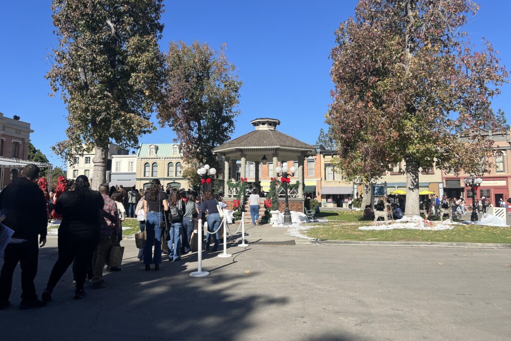 Stars Hollow gazebo at wb studios